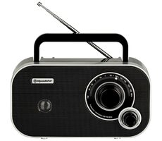 ROADSTAR TRA-2235/BK schwarz / Radio / UKW / 3,5 mm 