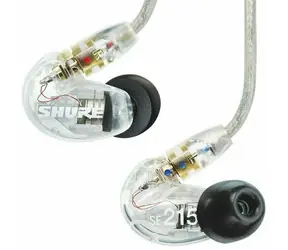 Shure SE215-CL-EFS transparenter In-Ear-Kopfhörer / Studio / 3,5 mm / Kabel 1,62 m