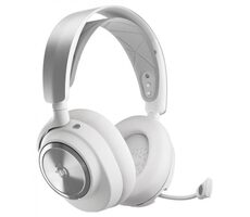 SteelSeries Arctis Nova Pro Wireless P weiß / Kabellose Gaming-Kopfhörer / Mikrofon / BT / USB-C / ANC / 3,5 mm 