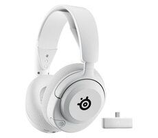 SteelSeries Arctis Nova 5P weiß / Kabellose Gaming-Kopfhörer / Mikrofon / BT 5.3 / USB-C / 3,5 mm 