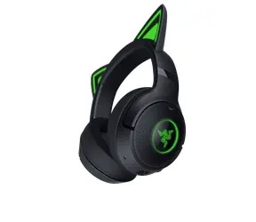 Razer Kraken Kitty V2 BT - schwarz / kabelloses Gaming-Headset / Mikrofon / Bluetooth 5.2 / RGB