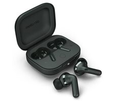 Motorola Moto Buds+ grau / kabellose Kopfhörer mit Mikrofon / Bluetooth / ANC