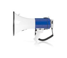 Nedis Megaphon / Maximale Reichweite: 1500 m / 120 dB / Mikrofon / Sirene / Schulter-Pop