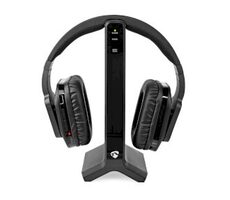Nedis Kabellose TV-Kopfhörer / RF / Over-Ear / 25 m / Digitaler Sound / Ladestation / Bis zu 8 Std.