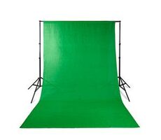 Nedis Fotostudio-Hintergrundset Schwarz / 1,90 x 2,95 m / Inklusive Transporttasche / Inklusive Stative / 1 Stk.