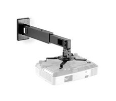 Nedis Projektorhalterung Schwarz / Voll beweglich / 15 kg / Schwenkbar / Neigbar / Stahl