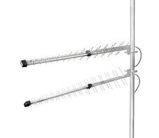 Nedis 5G-Außenantenne Silber / 4G / 3G / 5G / 698 - 3800 MHz / Gewinn: 15 dB / 0,30 m 