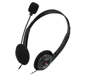 C-tech MHS-03E schwarz / Kopfhörer mit Mikrofon 