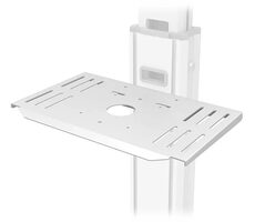 Neomounts AFLS-825WH1 weiß / Multimedia-Set / Kameraablage / Höhenverstellung 22,5-65,1 cm / Tragkraft 9 kg