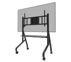 Neomounts BOS FL50-575BL1 / Bodenständer für Fernseher / Größe 65-110" / VESA 100x100 - 1100x600 / Tragkraft 125 kg