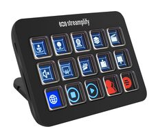 Streamplify STREAMING DECK ONE schwarz / Multimedia-Controller / 15 Tasten