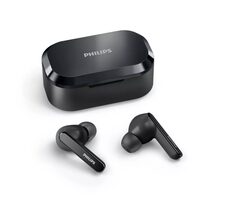 Ausgepackt - Philips TAT5506BK/00 schwarz / Kabellose Kopfhörer / Mikrofon / Bluetooth 5.2 / IPX5 / ANC / ausgepackt