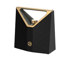 Bugani Brief PLUS BS12304 schwarz & gold / tragbarer Lautsprecher / 80W / IPX5 / Bluetooth 5.4