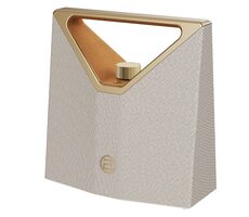 Bugani Brief PLUS BS12304 beige / tragbarer Lautsprecher / 80W / IPX5 / Bluetooth 5.4