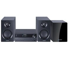 Blaupunkt MS55SUB schwarz / Audiosystem / FM / CD / MP3 / BT / HDMI ARC / Subwoofer / 110W 