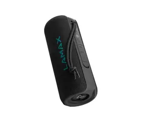 Lamax LightNote1 schwarz / Bluetooth-Lautsprecher / 30W / 3600mAh / BT 5.3 / AUX / microSD / USB / IPX6
