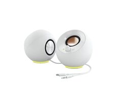Creative Pebble SE RGB weiß / Lautsprecher / 2.0 / USB / 4,4W