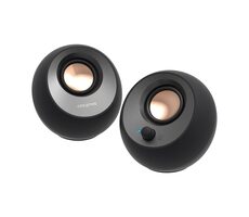 Creative Pebble V3 schwarz / Lautsprecher / 2.0 / USB / Bluetooth / 3,5mm Klinke / 8W