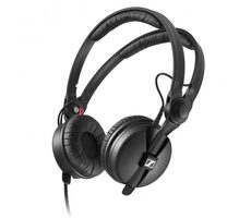 Sennheiser HD25 / Geschlossener kabelgebundener Kopfhörer / 3,5 und 6,3 mm Stereo / 1,5 m