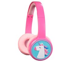 Denver BTH-106P pink / Kabellose Kinderkopfhörer mit Mikrofon / Bluetooth 5.3