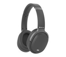 Denver BTN-210 schwarz / kabellose Kopfhörer mit Mikrofon / ANC / Bluetooth