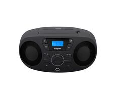 BigBen CD61NUSB schwarz / Tragbarer CD-Player / MP3 / FM / 6 x LR14 
