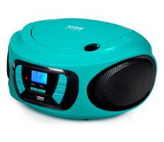 BigBen CD62BLUSBBT blau / Tragbarer CD-Player / MP3 / FM / BT / 4X LR14 