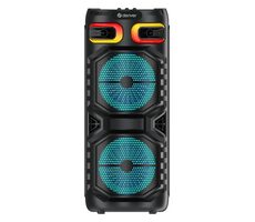 Denver BPS-355 schwarz / Bluetooth Partylautsprecher / USB / MicroSD / 160 W