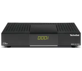 Ausgepackt - TechniSat TechniSat HD-S 223 DVR / Satellitenreceiver / DVB-S/S2 / HDMI / USB / ausgepackt