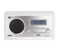 Imperial DABMAN 30 weiß / Digitalradio / 6W / DAB+ / UKW / 2,75" Display 