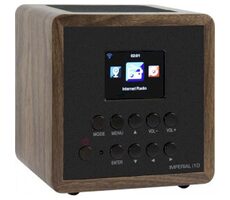 Imperial i10 dunkelbraun / Internetradio / WLAN / USB / Wecker / Mobile App