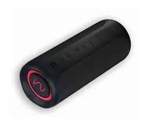Intezze VERTICAL VIBE schwarz / Kabelloser Lautsprecher / 35W / Bluetooth 5.3 / AUX / USB-A / IP67 / 5000 mAh