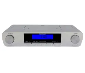 Blaupunkt KR14BT silber / Küchenradio / Bluetooth / Wecker / 2x 0,8W