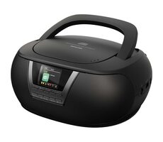 Sencor SPT 6200DB schwarz / Tragbares Radio / DAB+ / BT / FM / CD / 3,5 mm