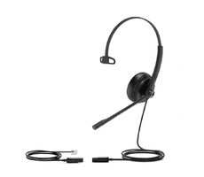 Yealink YHS34 Mono / Mono-Headset / Mikrofon / QD & RJ9 / für IP-Telefone