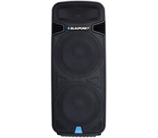 Blaupunkt PA25 schwarz / tragbarer Partylautsprecher / 1900W / Bluetooth / Karaoke / FM 