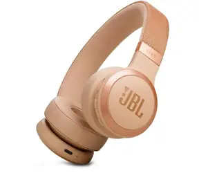 JBL Live 670NC beige / Kabellose Kopfhörer / Mikrofon / Bluetooth 5.3 / ANC