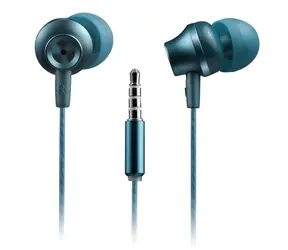 Canyon CNS-CEP3BG / Kopfhörer mit Mikrofon / 3,5 mm Klinke / blaugrün