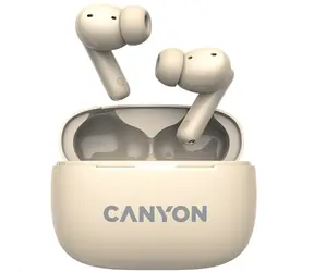 Canyon TWS-10 OnGo beige / Kopfhörer mit Mikrofon / BT 5.3 / IPX5 / Ladecase 500mAh