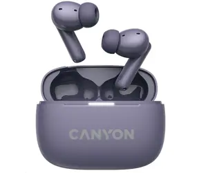 Canyon TWS-10 OnGo lila / Kopfhörer mit Mikrofon / BT 5.3 / IPX5 / Ladecase 500mAh