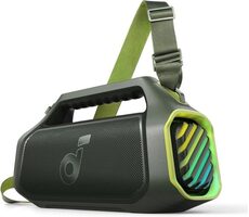 Anker Soundcore Boom 2 PLUS Grün / Tragbarer Lautsprecher / 140W / BT 5.3 / USB-C / IPX7