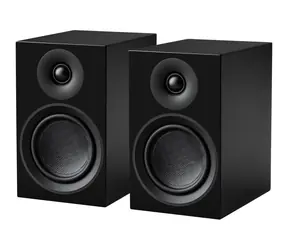 Pro-Ject Speaker Box 5 E Carbon Satinschwarz / 2-Wege-Regallautsprecher / 10-150W