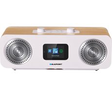 Ausgepackt - Blaupunkt IR50DAB weiß / Internetradio / 20W / DAB+ / FB / Wecker / Fernbedienung / TFT-Display / unverpackt