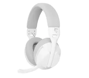 White Shark FALCON weiß / kabelloses Gaming-Headset / Mikrofon / 1,5 m / BT / 3,5 mm / PC & PS4/5 & Mac
