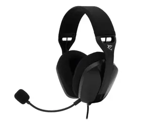 White Shark GH-2443 SPARROW schwarz / Gaming-Headset / Mikrofon / 2 m / 3,5 mm / PC & PS4/5 & Mac