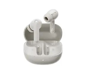 QCY Buds HT15 weiß / Kabellose Kopfhörer mit Mikrofon / TWS / ANC / Bluetooth 5.4 / IPX4 / Ladebox