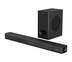 Majority SIERRA PLUS schwarz / 2.1 Soundbar / 400W / Bluetooth 5.0 / USB / AUX / optischer Eingang