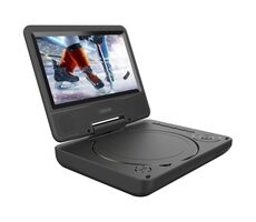 Sencor SPV 2075 schwarz / Tragbarer DVD-Player / 7"-LCD-Display / 3,5-mm-Klinkenanschluss / USB / SD / 1000 mAh