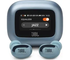 JBL Live Buds 3 blau / Kabellose In-Ear-Kopfhörer / Mikrofon / Bluetooth 5.3 / IP55 / ANC