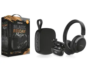 Aligator AUDIO COMBO 3in1 / Aligator Pods PRO 3, Aligator P10 Kabelloser Lautsprecher, Aligator BH193 Kabellose Kopfhörer